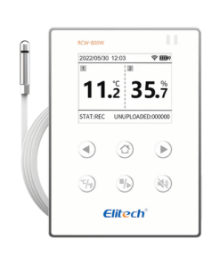 Máy ghi dữ liệu nhiệt độ và độ ẩm không dây Elitech RCW-800W-THE