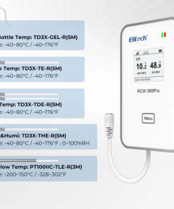 Máy Elitech RCW-360Pro tùy chọn cảm biến