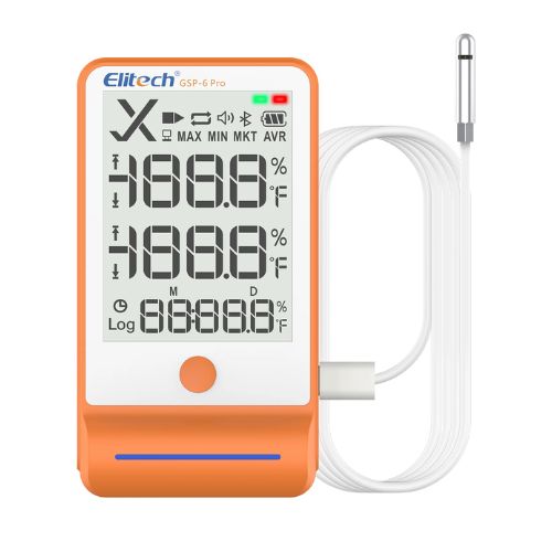 Nhiệt ẩm kế tự ghi Elitech GSP-6 Pro