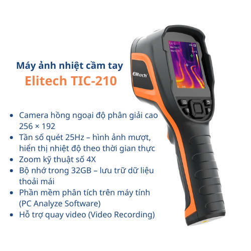 tinh nang may anh nhiet cam tay elitech tic 210
