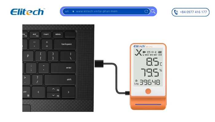 Kết nối thiết bị vào máy tính