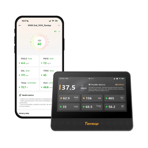 Máy đo chất lượng không khí để bàn Temtop M100 2nd