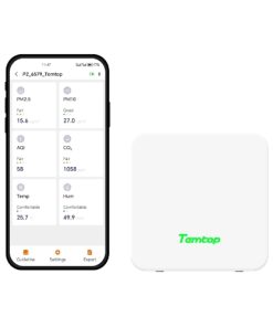 Máy đo chất lượng không khí để bàn Temtop P2 (6 trong 1)