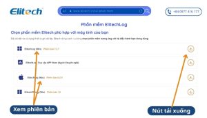 Tải phần mềm Elitech từ nguồn chính hãng