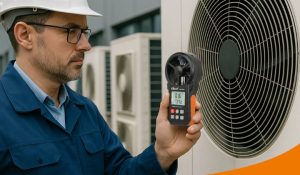Máy đo tốc độ gió Elitech kiểm tra lưu lượng không khí trong hệ thống HVAC